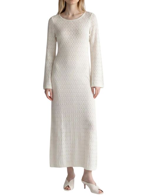 Abito lungo in maglia Grace & Mila | SS26110031ECRU